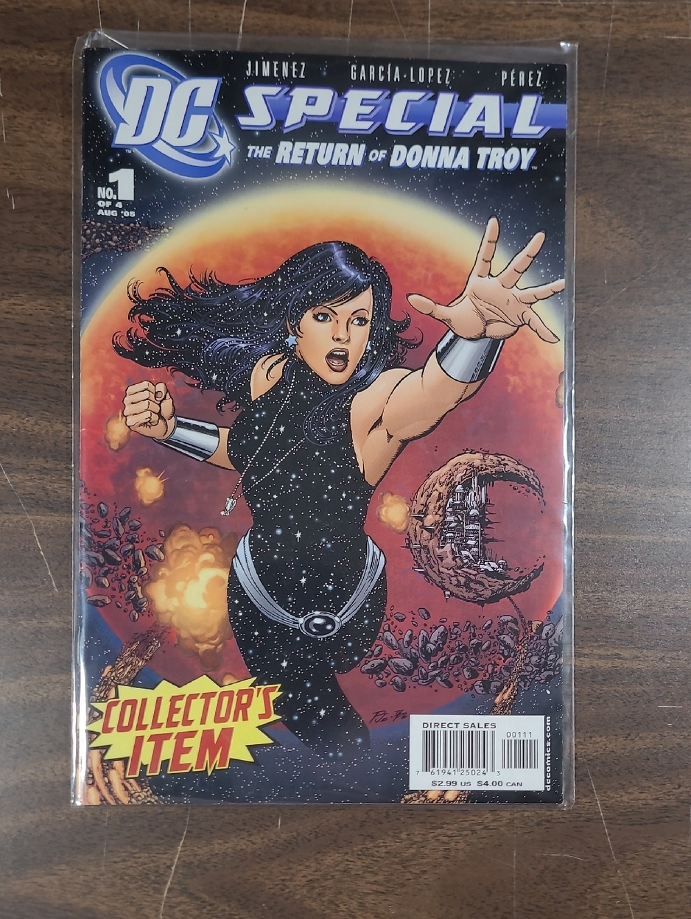 DC Special The Return of Donna Troy Comic Book #1 August 2005 Bagged